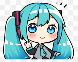 Adesivos De Vocaloid Miku - Miku Stickers Whatsapp Emoji,Emoticon Infinito Whatsapp
