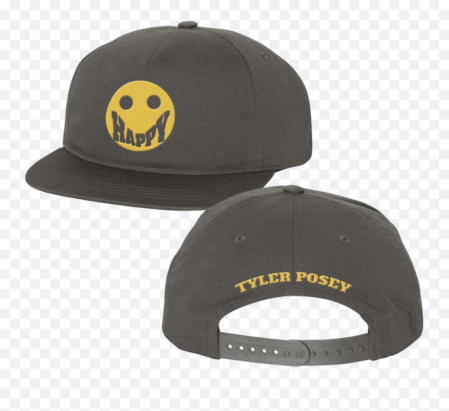 Tyler Posey - Happy Flat Brim Hat Tour Exclusive Emoji,Hollywood Emoticon