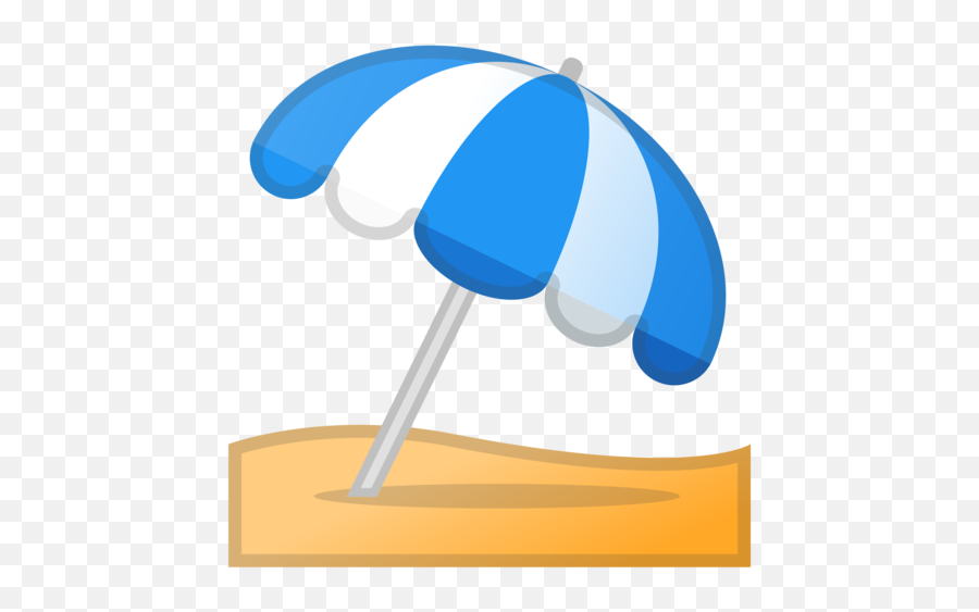 Umbrella On Ground Emoji - Emoticon Ombrellone,Umbrella Sun Emoji