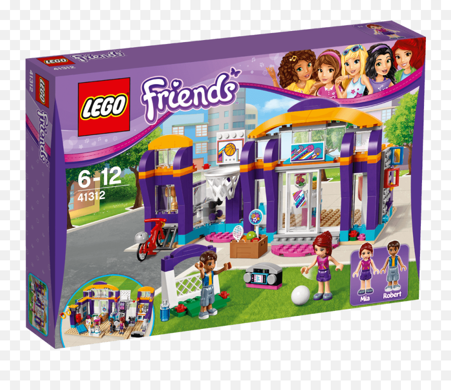 Heartlake Sports Center 41312 - Lego Friends Sets Lego Emoji,Sportscenter Emoji