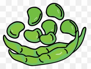 Download Broad Bean - Broad Bean Icon Png Png Image With No Fava Bean Clipart Emoji,Green Bean Emoji