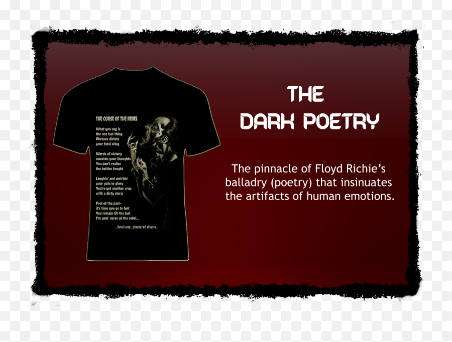 The Dark Poetry - Crew Neck Emoji,Poetry On Emotions