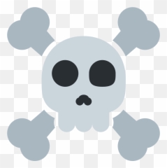 Skull And Crossbones Emoji Meaning - Skull Crossbones Emoji,Skull Emoji