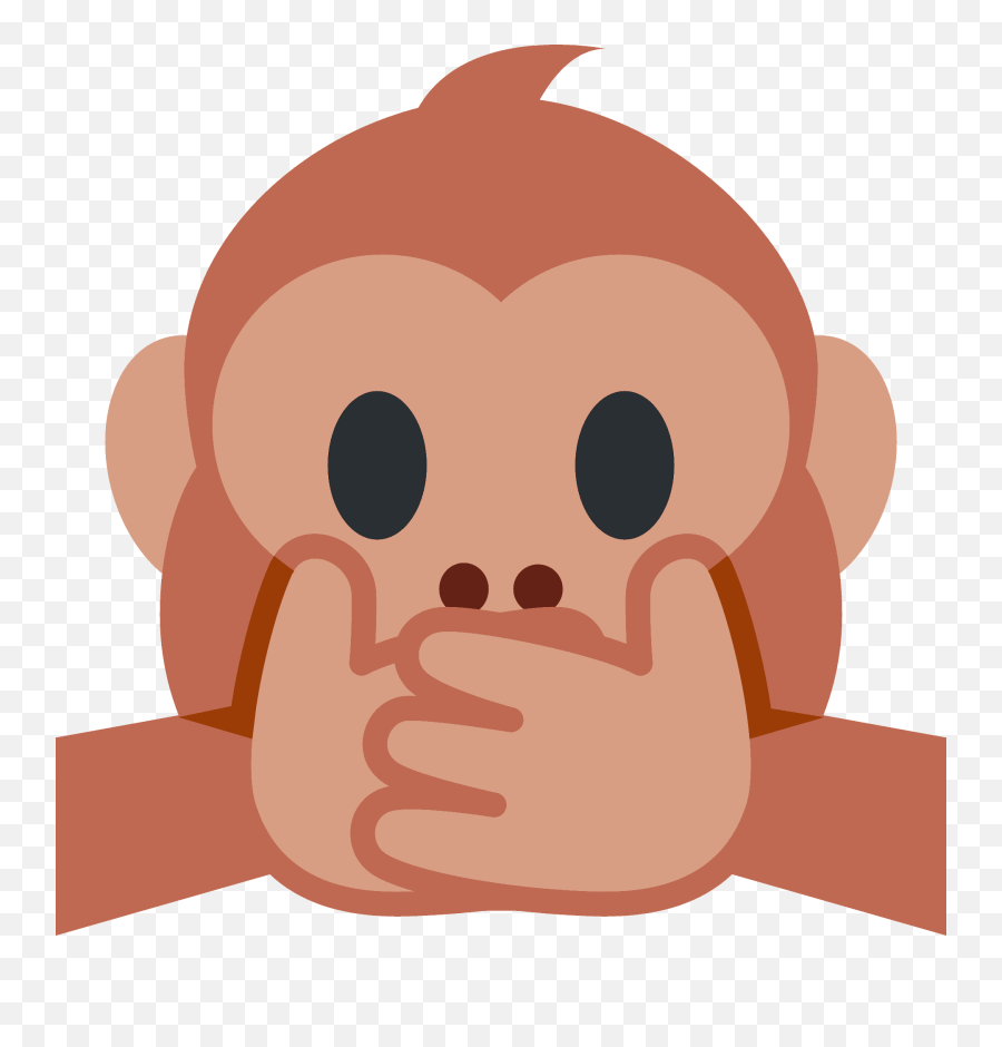Speak - Noevil Monkey Emoji Speak No Evil Emoji,Emojis Para Colorear