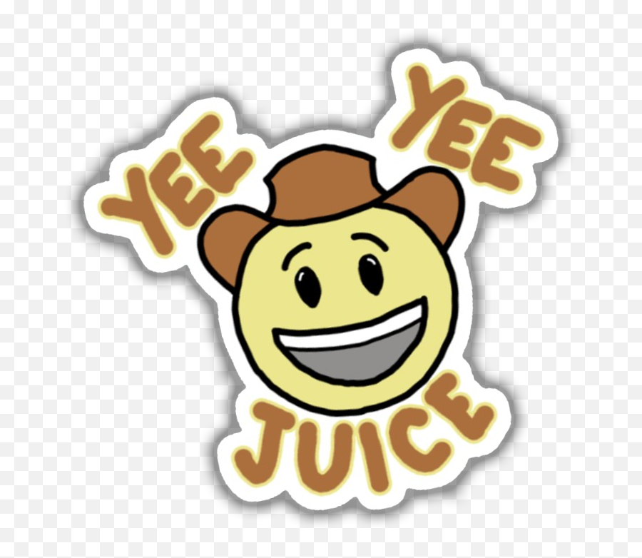 Yee Yee Juice Sticker - Yee Yee Juice Sticker Emoji,Yee Haw Emoticon