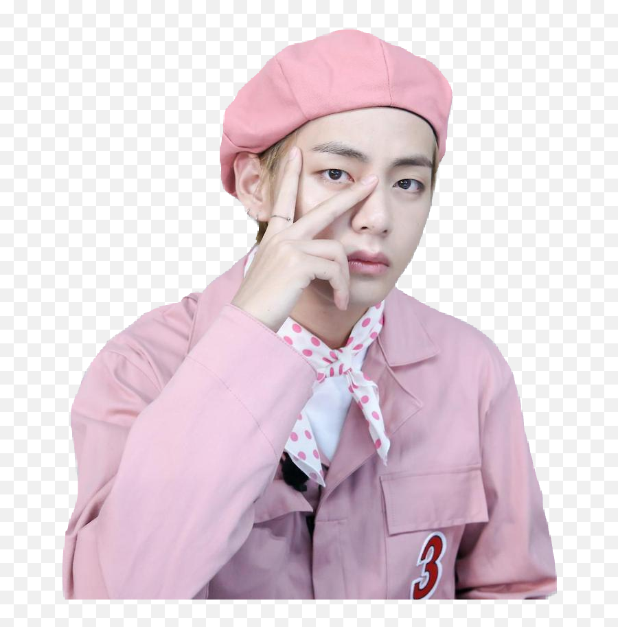 The Most Edited Taehyungie Picsart - Bts V Pink Emoji,Yeontan Emoticon