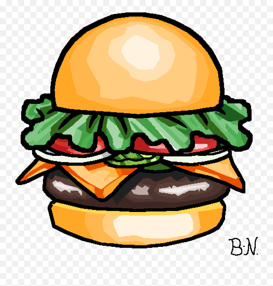 Pixilart - Hamburger Bun Emoji,Crabby Patty Emoticon Facebook