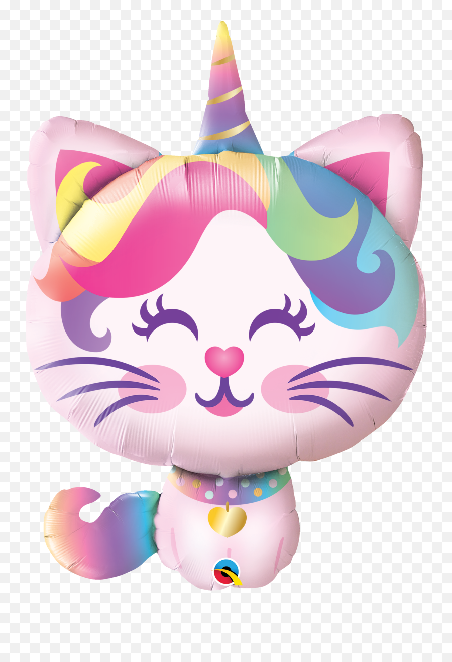 Mythical Caticorn Foil Balloon - Cat Unicorn Balloon Emoji,Why Does Aj Use Cat Emojis