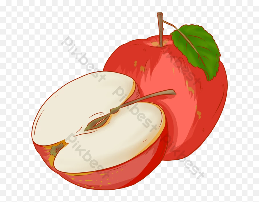 Red Apple Png Free Buckle Element Png Images Psd Free - Diet Food Emoji,Vegetable Emoticon Png