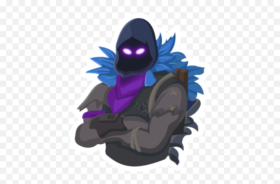 Fortnite Raven Skin - Sticker Mania Fortnite Raven Head Emoji,Using Tomatohead Emoticon