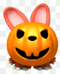 Jack O Rabbit - Happy Emoji,What Is Movember Emoticon