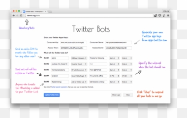 How To Write A Twitter Bot In 5 Minutes - Digital Inspiration Language Emoji,Twitter Hashtag Emoticon Custom
