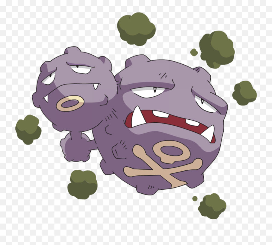 Weezing Pokémon Evolution Weakness Moveset Stats And More - Weezing Pokemon Png Emoji,Pokemon Emoji