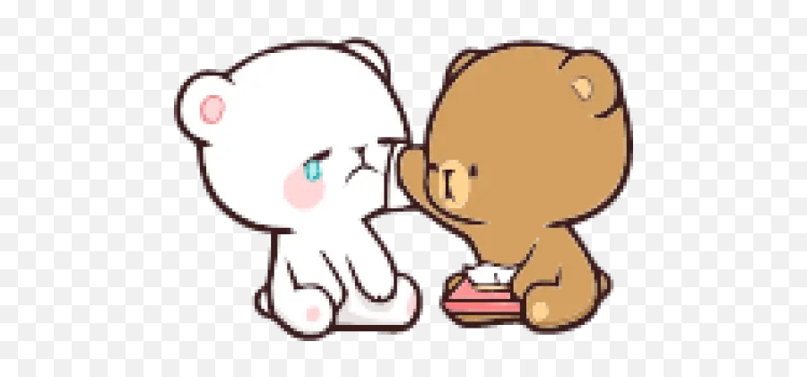 Milk And Tea Stickers For Whatsapp - Milk And Mocha Crying Emoji,New Emojis Drinking Milk