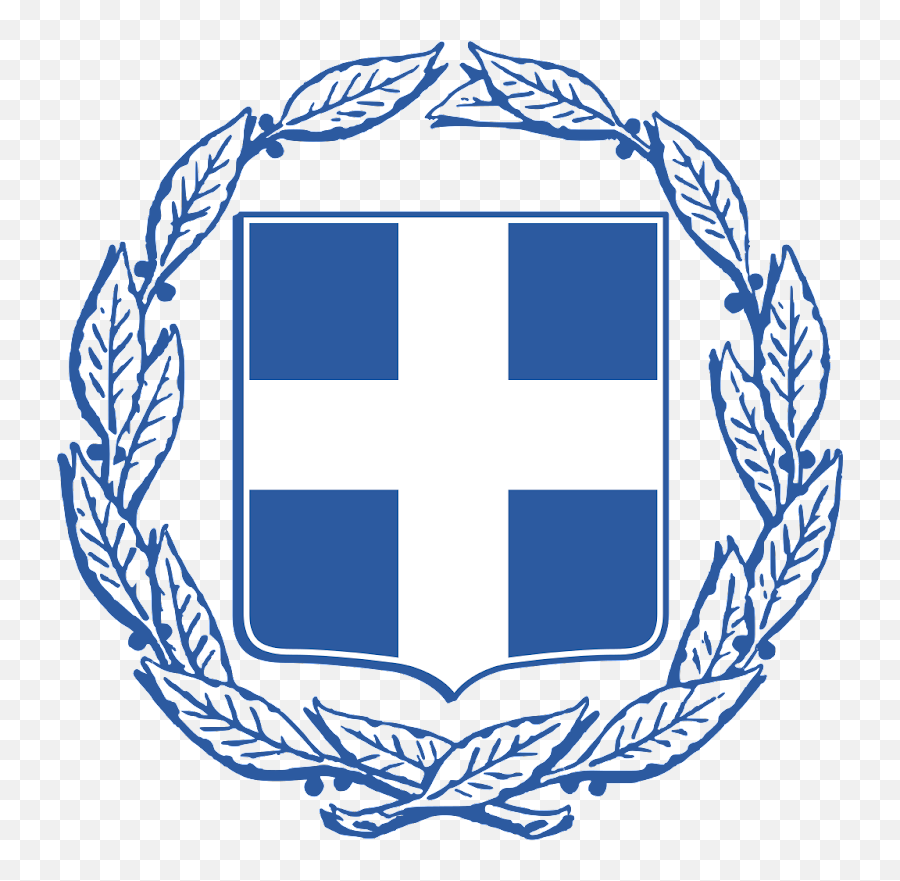 Gambar Lambangsimbol U0026 Bendera Negara Yunani - Idezia Greece Coat Of Arms Png Emoji,Arti Simbol Emoticon