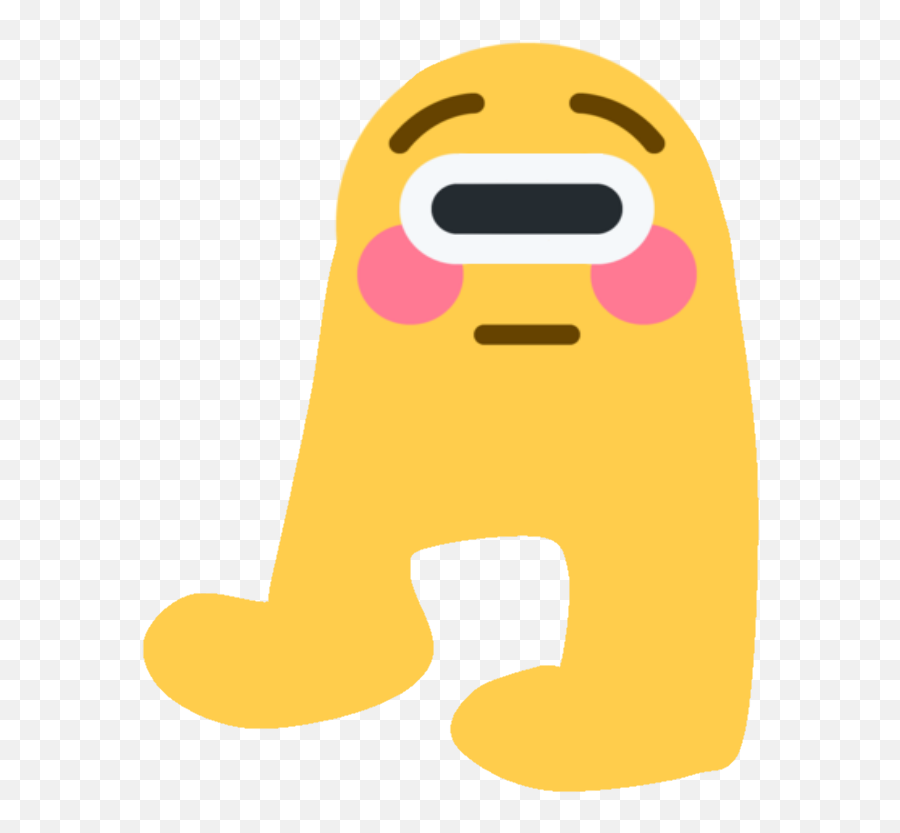 Amogus - Dot Emoji,Sus Face Emoji - Free Emoji PNG Images 