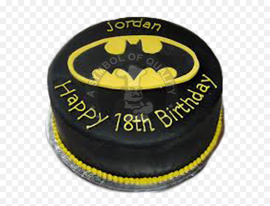 Cake - Batman Baby Birthday Cakes Emoji,Batman With Bat Emojis Cake
