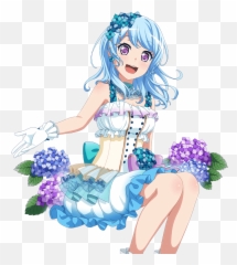 The Most Edited Kanonmatsubara Picsart - Kanon Smiling Hydrangea Emoji,Aqua Emoticon Konosuba