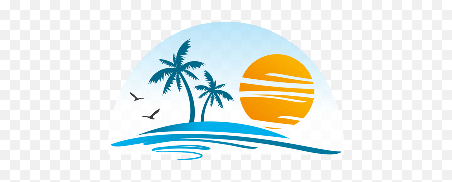 Descarga Vector De Juego De Fundas Para - Beach Sun Logo Emoji,Fundas Para Telefonos De Emojis