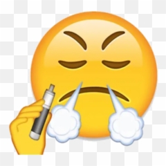 Vape Life Sticker Pack - Emoji Hangry,Vapers Tv Emoticons