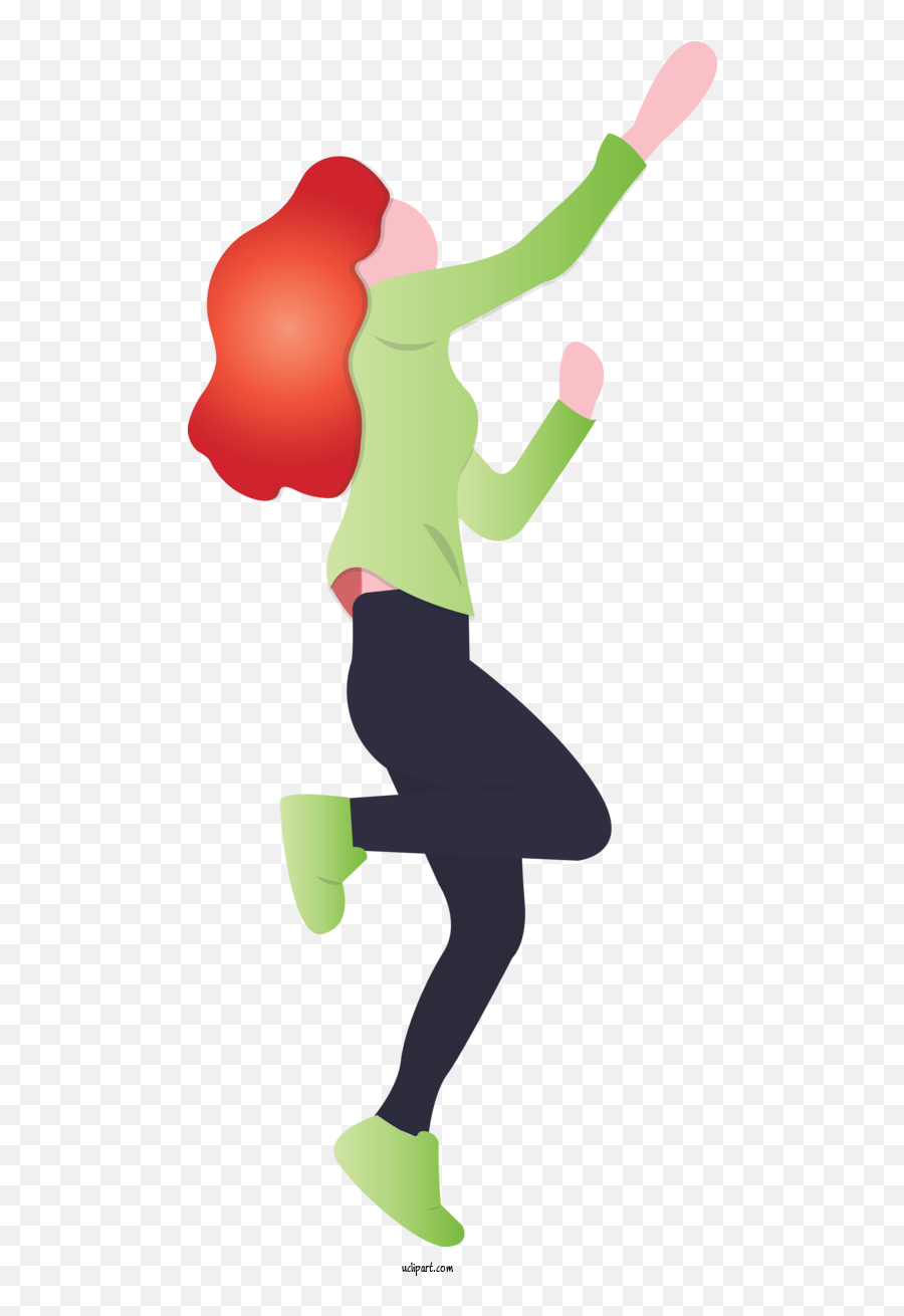 People Dance Running Performing Arts For Girl - Girl Clipart Emoji,Dancing Emoji On Facebook