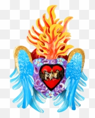 Hearts U2013 Pink Pampas Emoji,Flaming Heart Emoji