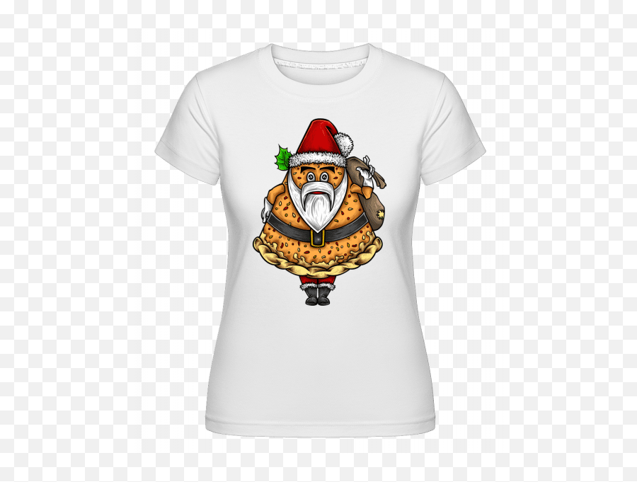 T - Santa Claus Emoji,Pizza Emoji Shirt