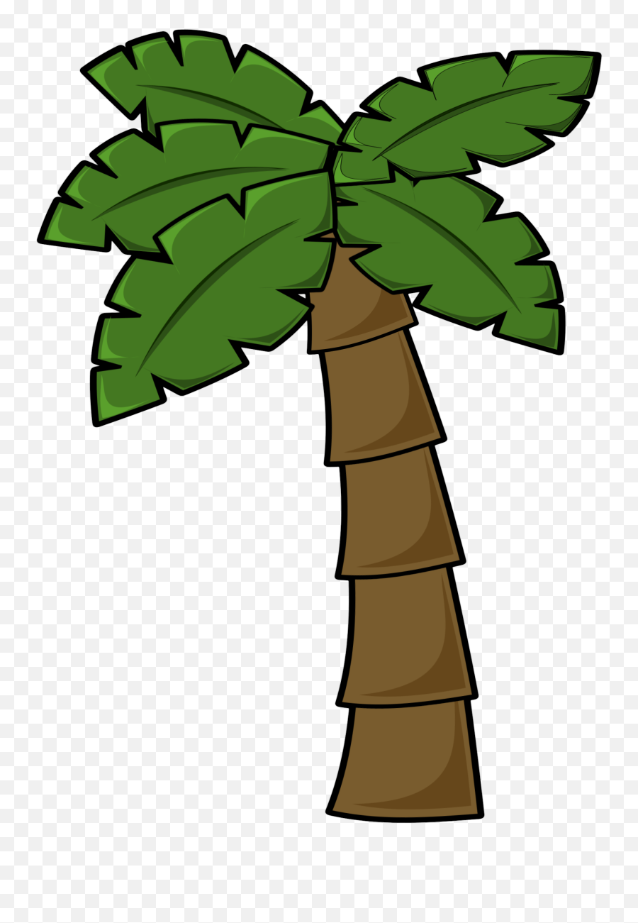 Download This Free Icons Png Design Of Brighter Palm Tree - Jungle Trees Cartoon Png Emoji,Palmtree Emoji