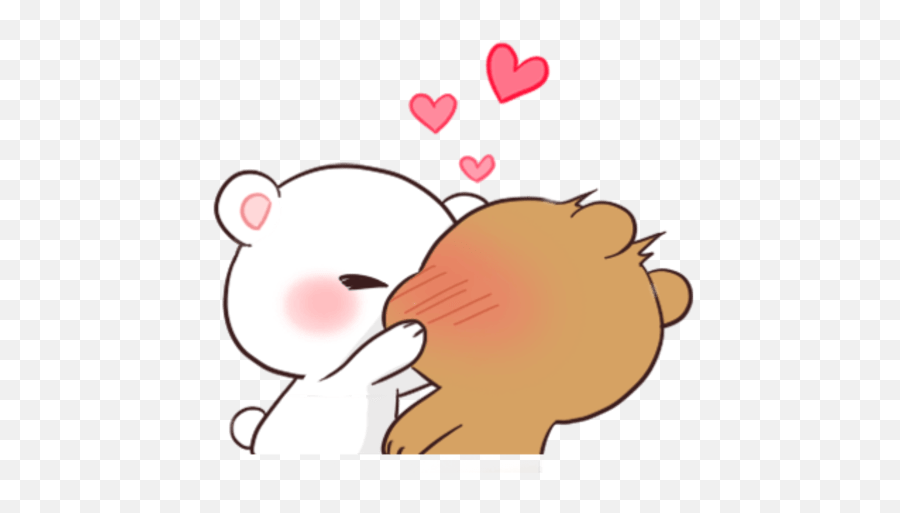 Anime Tierno Ositos Goals Parejas Sticker By Tempest - Mocha Bear Couple Milk And Mocha Sticker Emoji,Emoji De Mono