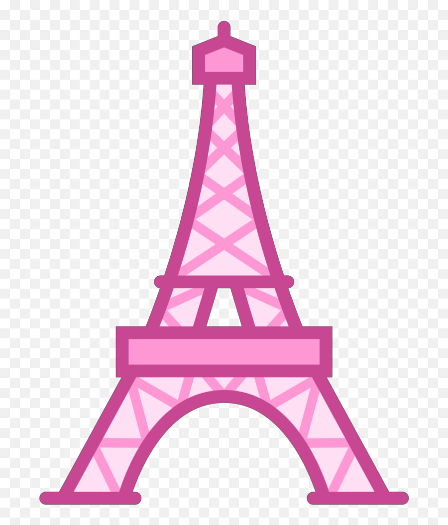 Emoji Eiffeltower Paris Sticker - Clip Art Cartoon Eiffel Tower,Tower Emoji