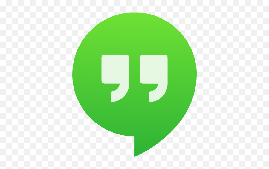 Difference Between Google Voice And Hangouts Difference - Google Hangouts Icon Png Emoji,Skype For Business Emojis