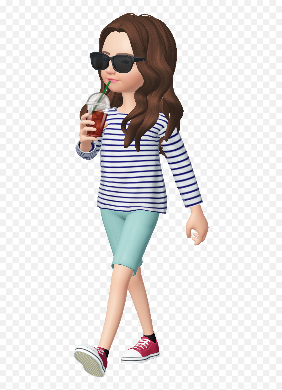 Zepeto Girl Paparazzi Sticker By - Girly Emoji,Paparazzi Emoji