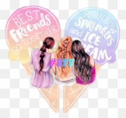 The Most Edited - Bff Ice Cream Cute Drawings Emoji,Best Friend Emoji Costume