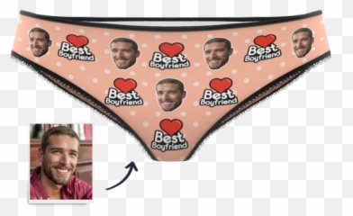 Custom Face Panties - Panties With Face Print Emoji,Kitty Emoticon Panities