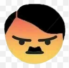 Hitlerhatuniform Sticker - Hitler Hat Png Emoji,Hitler Made Of Emojis ...