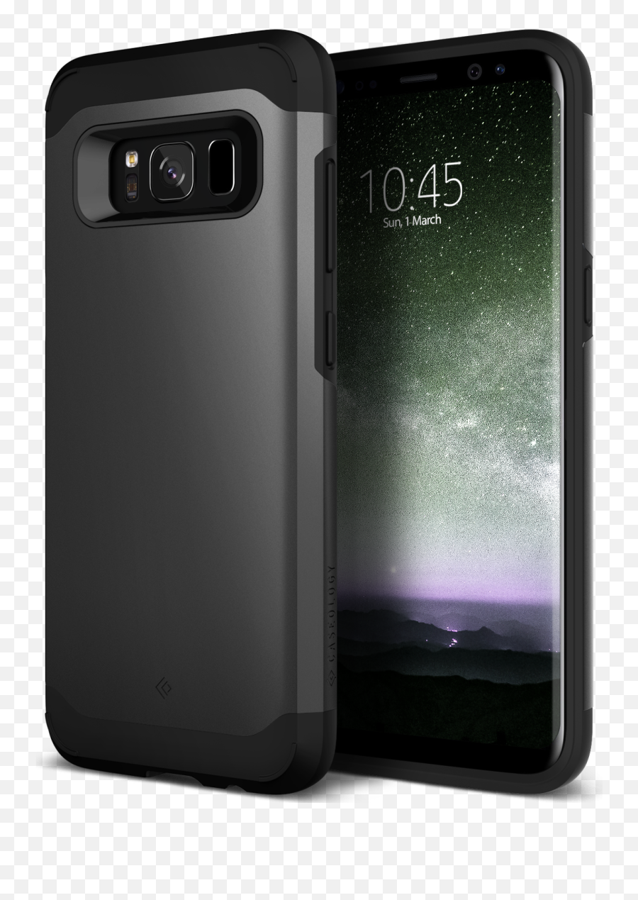 Galaxy S8 Case Caseology Legion Series Heavy Duty Drop Protection Gunmetal - Mobile Phone Case Emoji,Samsung Galaxy S8 Search Emojis