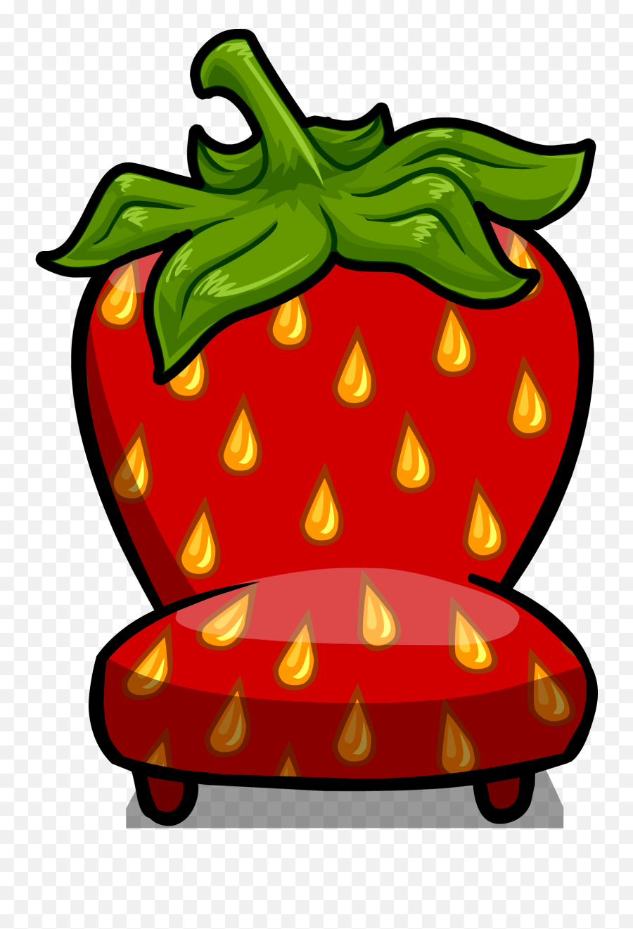 Strawberry Seat - Fresh Emoji,Strawberry Emojis