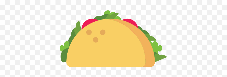 Taco Mexican Food Free Icon Of Food - Mexican Food Icon Emoji,Taco Made With Emoticons