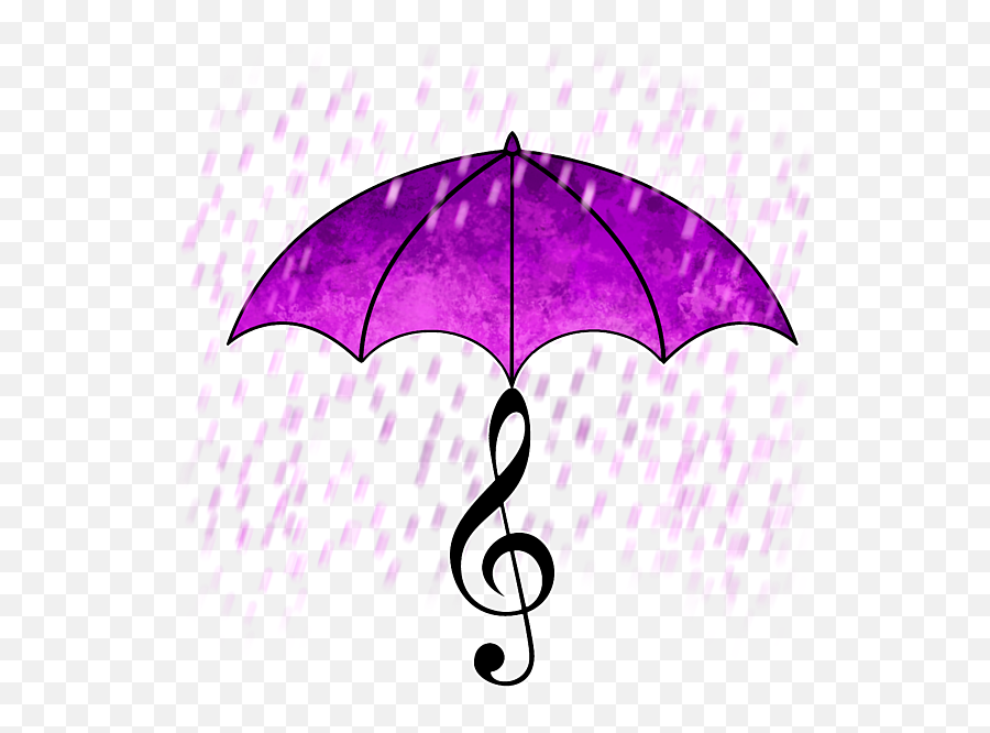 Art Purple Rain By - Umbrella Clipart Full Size Clipart Purple Umbrella With Rain Emoji,Umbrella Emoji