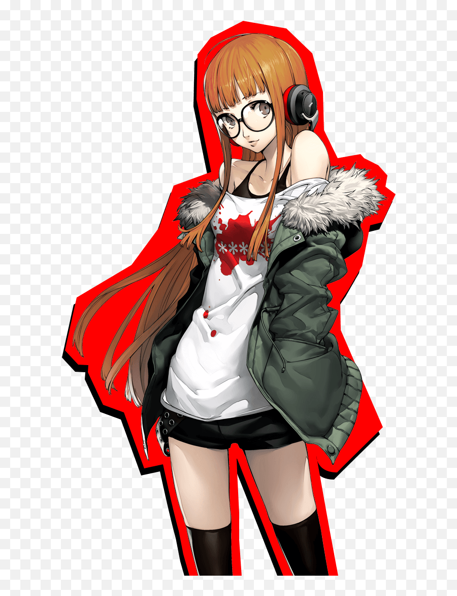 Persona 5 Teammates - Fictional Character Emoji,Futaba Sakura Emoticons