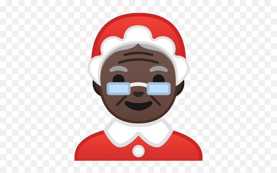 Mama Noel In Dark Skin Tone - Tait Emoji,Working Mom Emoticon