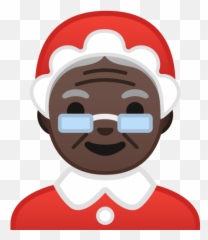 Mama Noel In Dark Skin Tone - Tait Emoji,Working Mom Emoticon