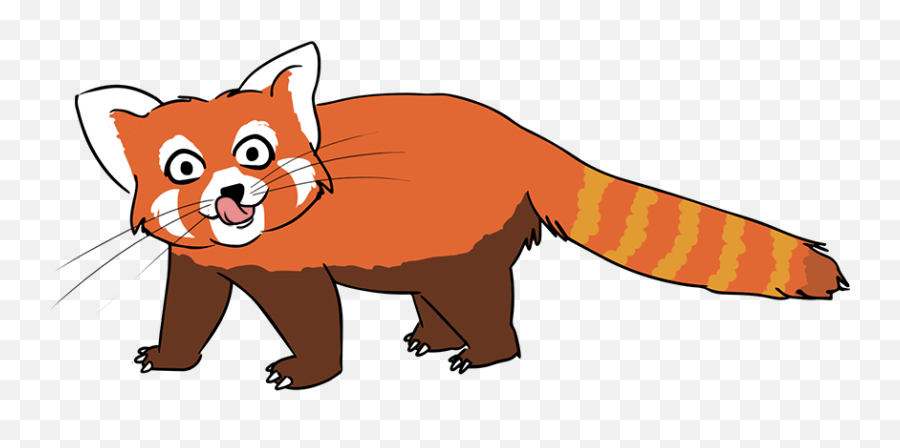 Panda Clipart Fox Panda Fox - Red Panda Clip Art Emoji,Red Panda Emoji