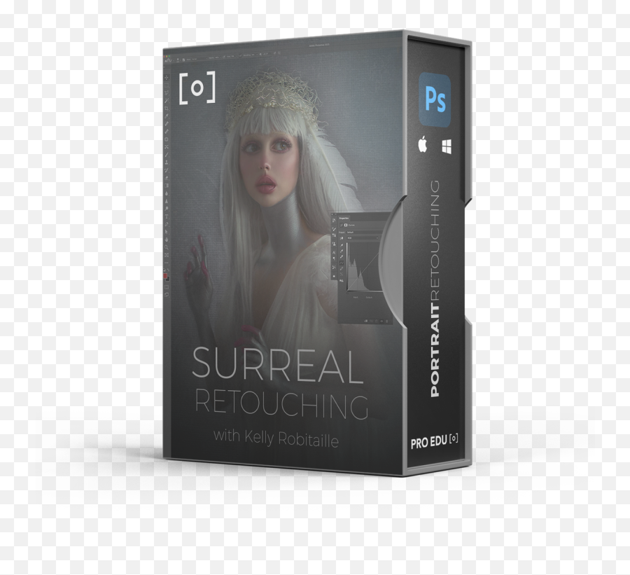 Surreal Portrait Retouching Tutorial - Book Cover Emoji,Portrait Of An Emotion