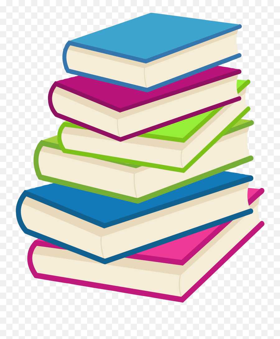 Book Sea Of Memories Library Clip Art - Transparent Book Clip Art Emoji,Stack Of Books Emoticon