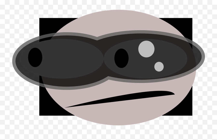 Proxy Smiley Face Goggles Free Vector - Proxy Server Emoji,Murderous Emoticon Face