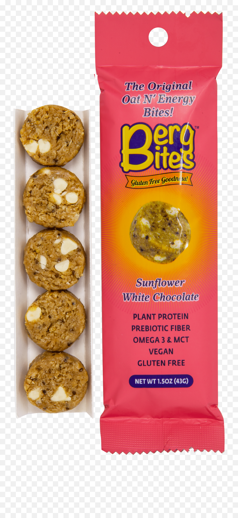 Try The Berg Bites Sunflower White - Food Cracker Emoji,Sweet Emotions Chocolate Passion Ingredients