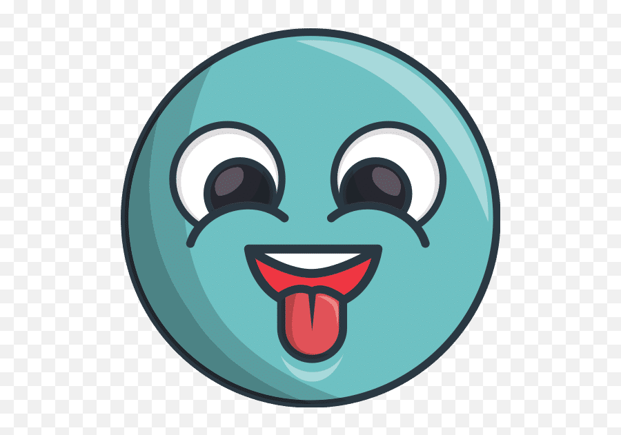 Heart With Tongue Out Emoticon - Canva Emoticon Emoji,Emoticon With Tongue Stuck Out