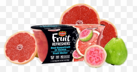 Fruit Refreshers Red Grapefruit In Guava Flavored Slightly - Grapefruit In Guava Juice Emoji,White Grape Emoji