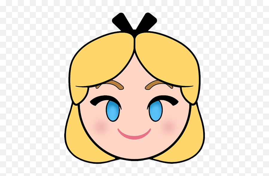 Download Alice - Disney Emoji Coloring Pages Png Image With Alice Disney Emoji Blitz,Disney Emoji Blitz